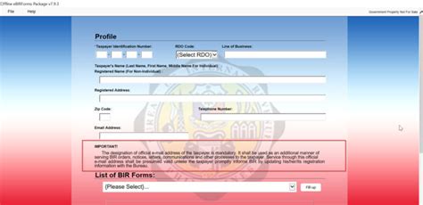 bir online filing.